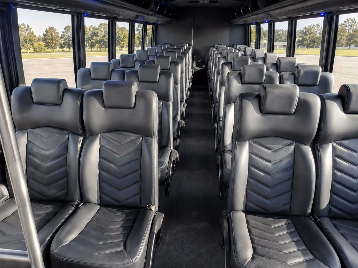 20 passenger minibus inside