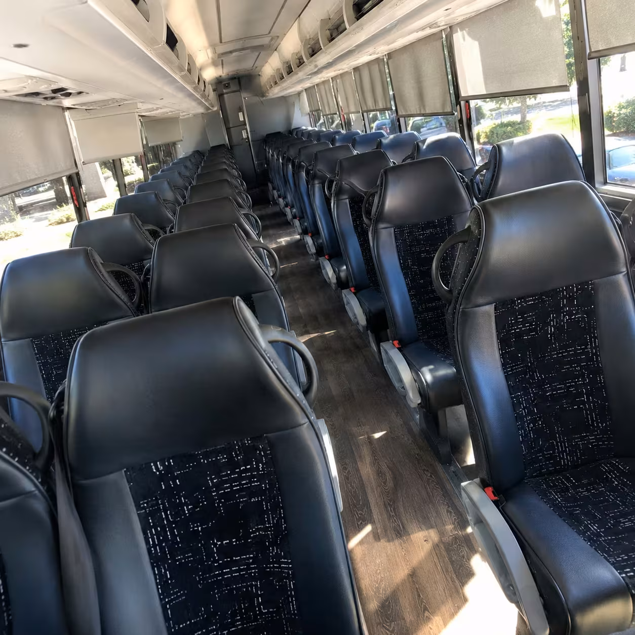 ogden charter bus interior gallery