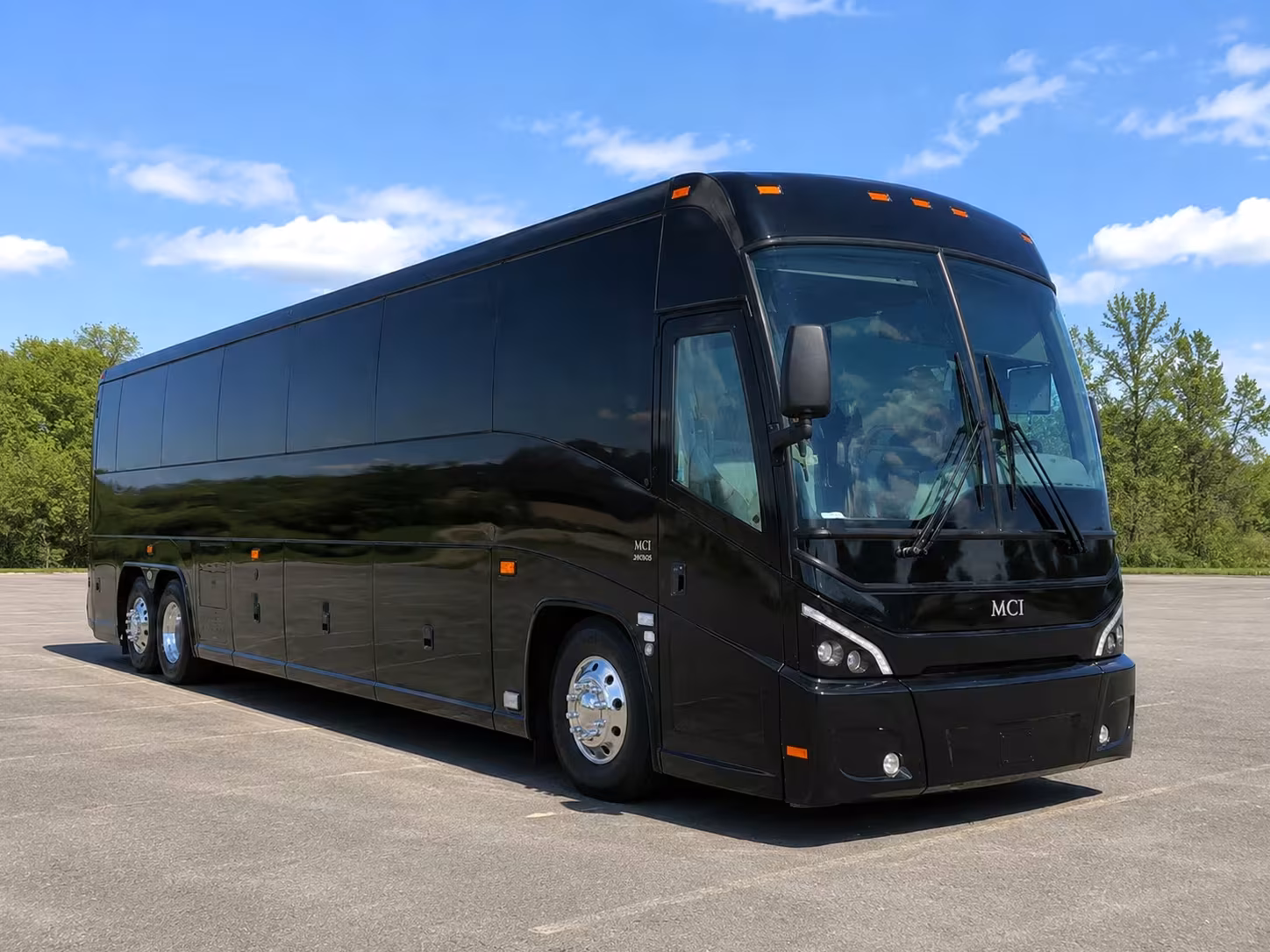 ogden charter bus rental exterior