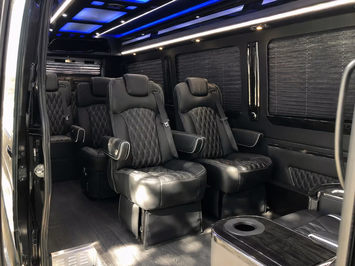 sprinter van with driver interior