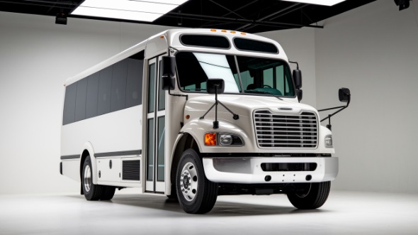 28 passenger minibus exterior