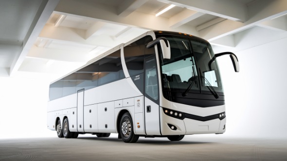 55 passenger charter bus