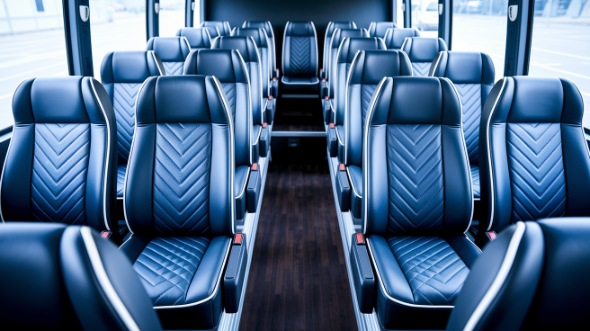 ogden 15 passenger minibus inside