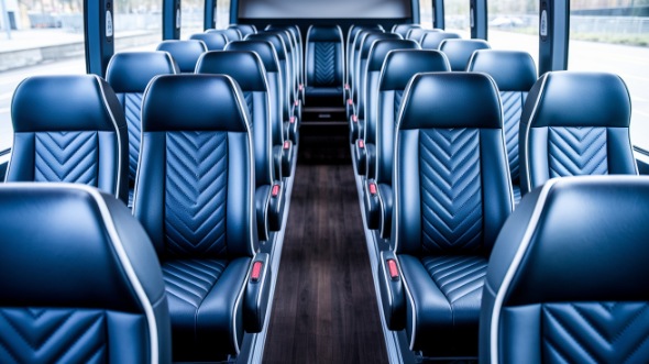 ogden 20 passenger minibus inside