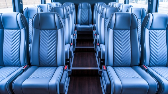 ogden 20 passenger minibus interior
