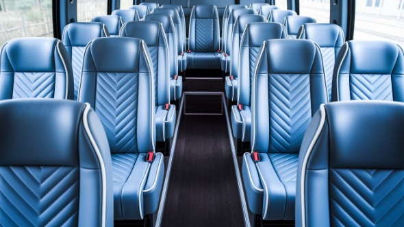 ogden 25 passenger minibus interior
