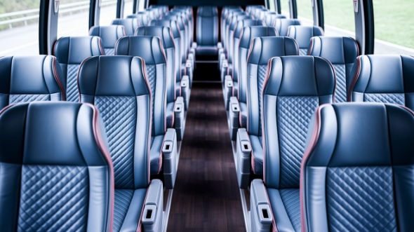 ogden 50 passenger charter bus interior
