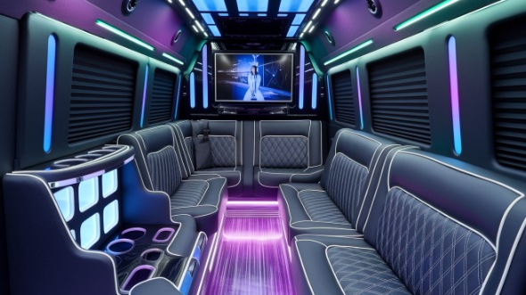 ogden party bus rental interior