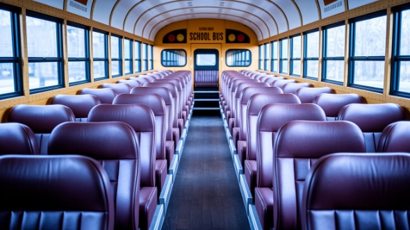 ogden school bus rental inside