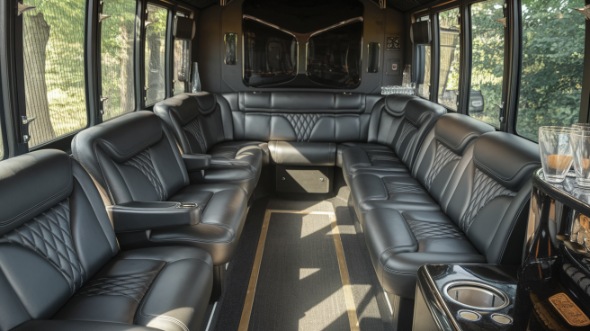 ogden sprinter limo rental interior