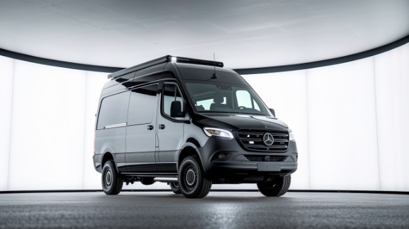 sprinter van with driver